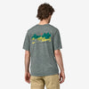 Patagonia Capilene Cool Daily Graphic Shirt - Men's (Lands) Shirts Patagonia Lost And Found: Sleet Green X-Dye M