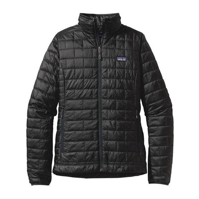 Patagonia Nano Puff Jacket - Womens Outerwear Patagonia XS Black