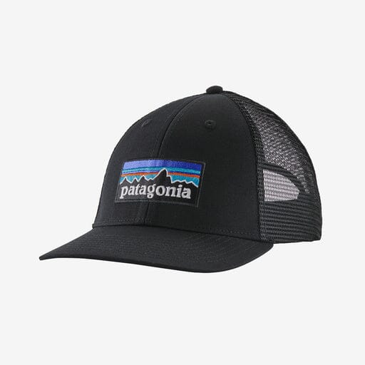 Patagonia P-6 Logo LoPro Trucker Hat General Patagonia Black