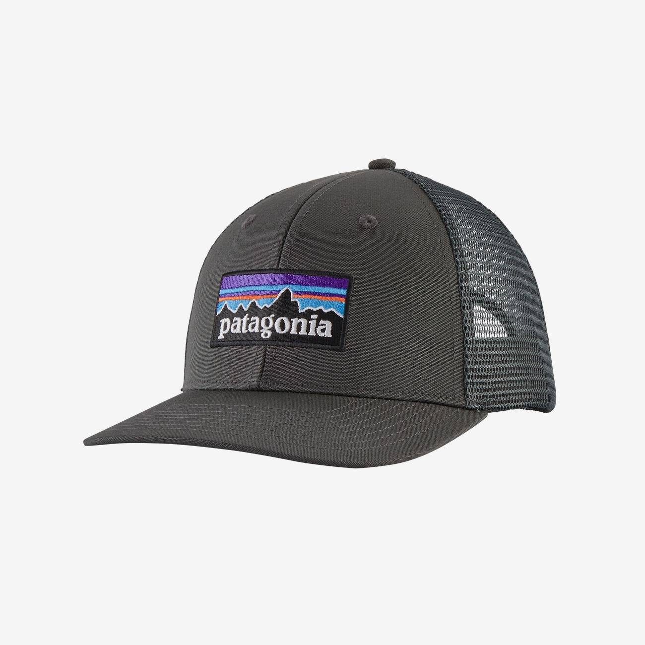 Patagonia P-6 Logo Trucker Hat General Patagonia Forge Grey