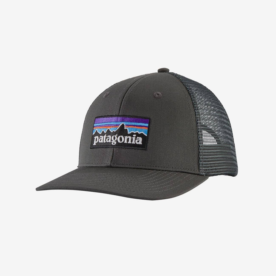 Patagonia P-6 Logo Trucker Hat General Patagonia Forge Grey 