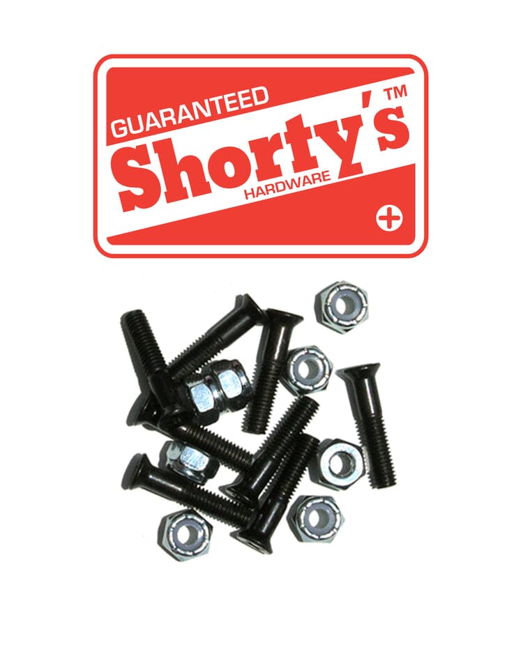 Shorty's Hardware Inventory Eastern Skateboard Supply Shortys 1"