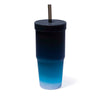 SiliPint 32 oz Straw Tumbler Accessories SiliPint Moon Beam (Navy/Teal Ombre)
