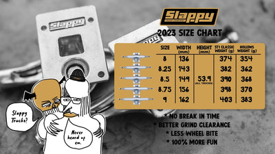 Slappy ST1 Classic Truck Eastern Skateboard Supply