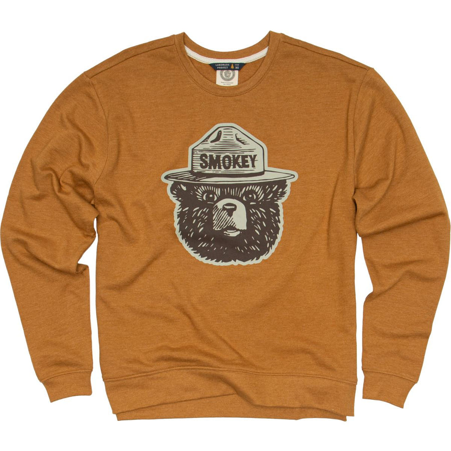 Smokey Logo Crewneck Sweatshirt: S / Navy The Landmark Project 