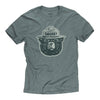 Smokey Logo T-shirt: XS / Smoke Grey The Landmark Project