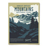 Smoky Mountains National Park - 12x16 Poster The Landmark Project