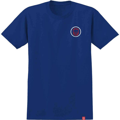 Spitfire Classic Swirl Fade Royal Blue T-Shirt Eastern Skateboard Supply