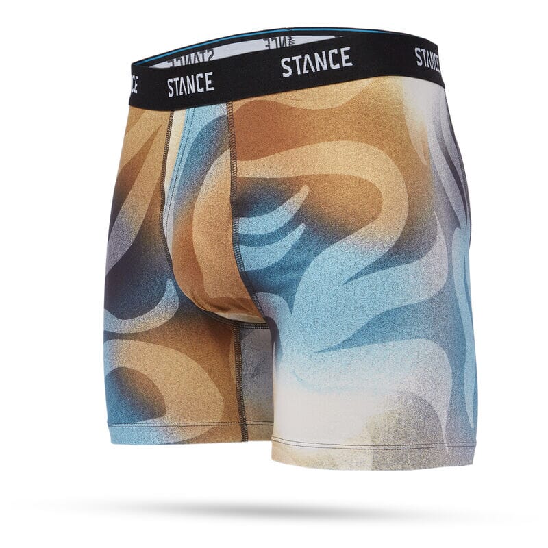 Stance Polyester Blend Boxer Brief General Stance M Wavy Palms - Peach 