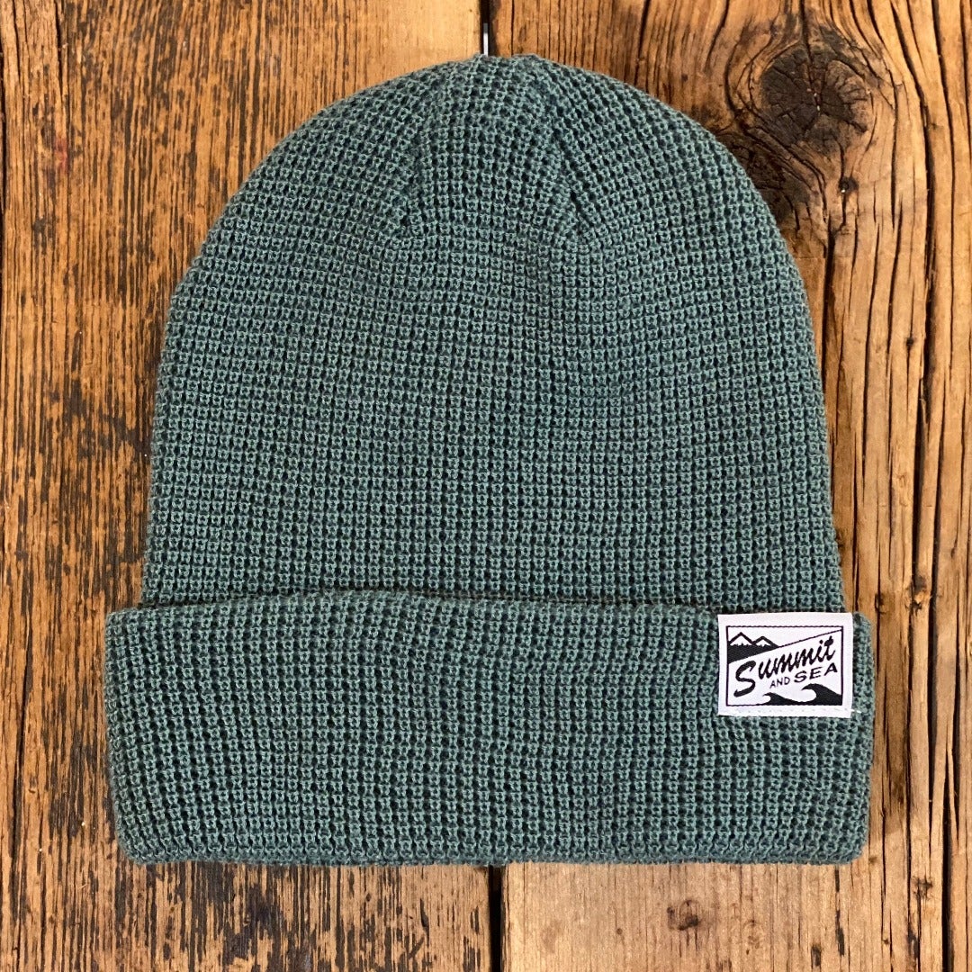 Summit and Sea Dredge Knit Beanie General Pukka Teal