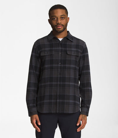 The North Face Arroyo Flannel Shirt - Men's Shirts The North Face TNF Black Large Half Dome Plaid 2 M